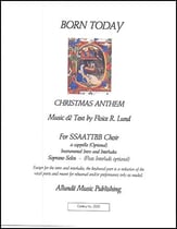 Born Today SATB choral sheet music cover